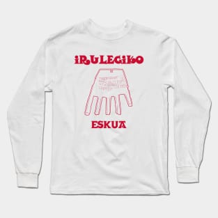 ✅ HAND OF IRULEGI-KO ESKUA Long Sleeve T-Shirt